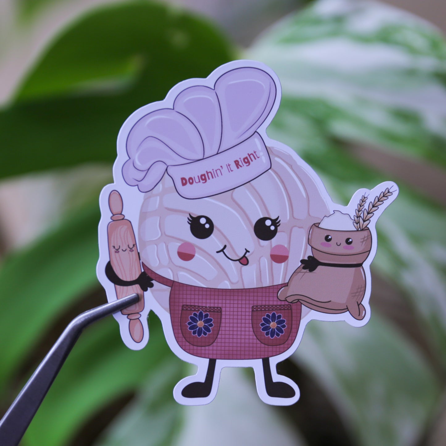 Vanilla Concha "Doughin’ It Right"