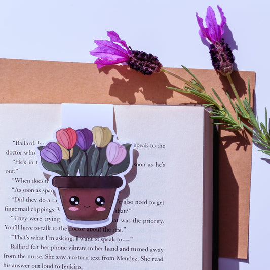 TulipPot Magnetic Bookmark