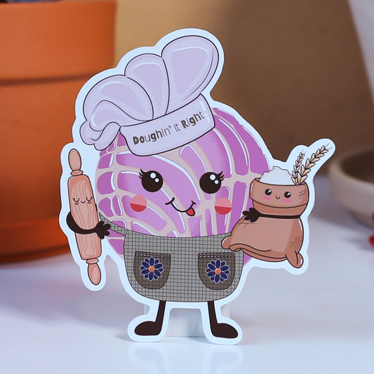 Ube Concha "Doughin’ It Right"