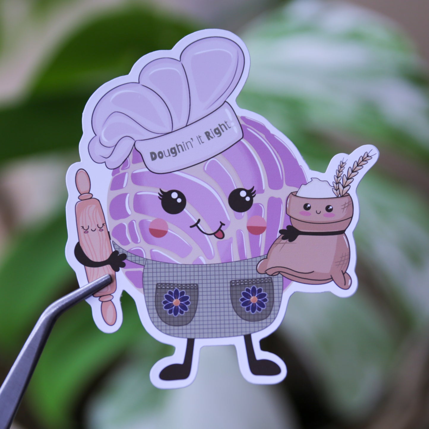 Ube Concha "Doughin’ It Right"